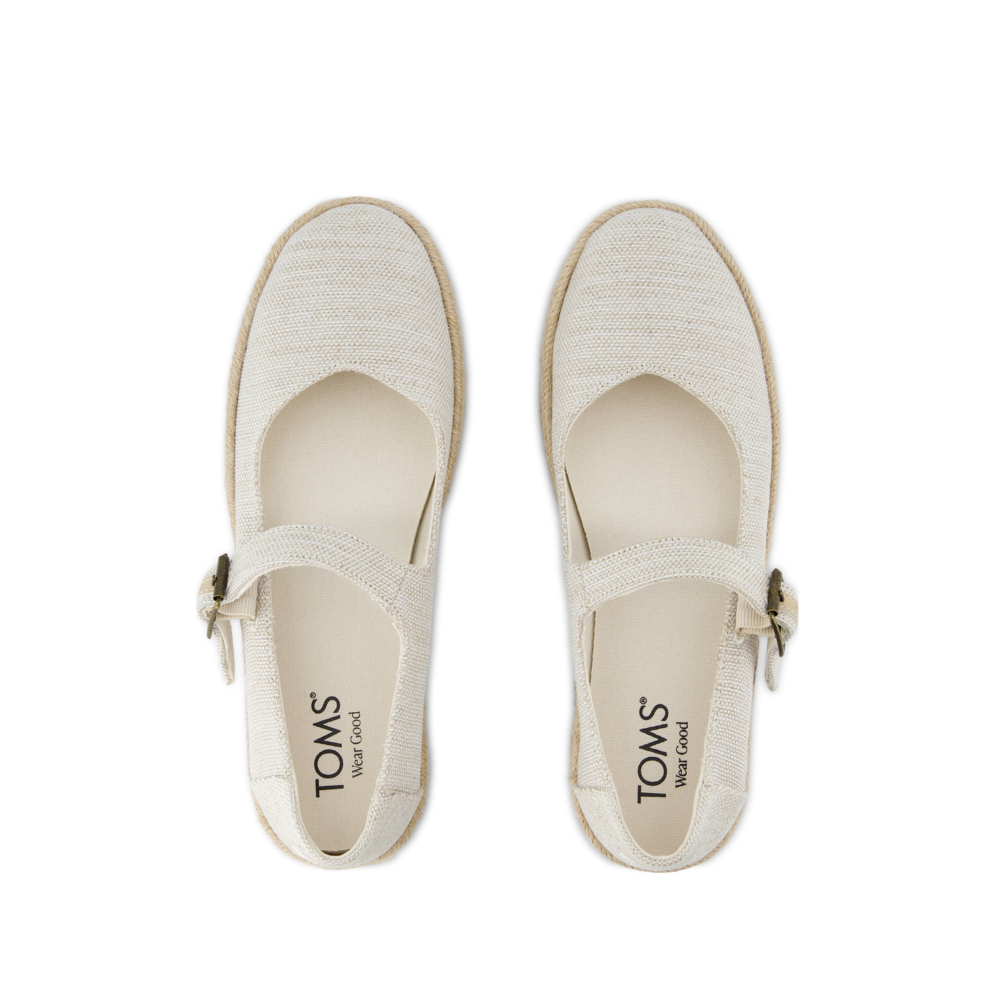 Carolina Mary Jane Espadrille Natural Yarn Dye - Image 5