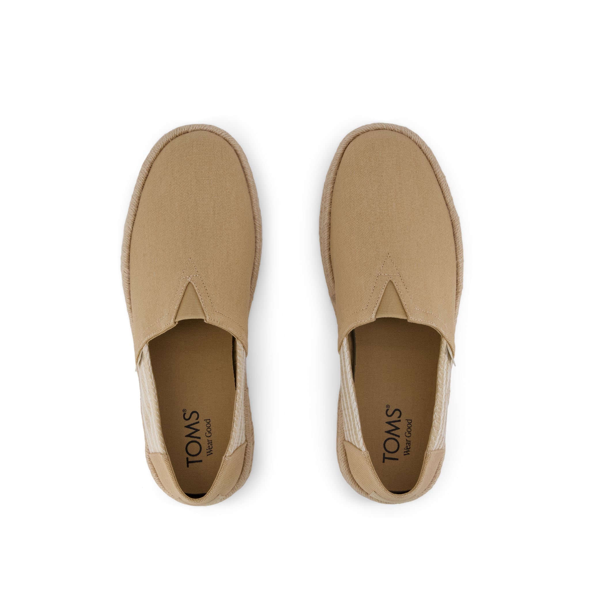 Mens Alpargata Rope 2.0 Espadrille Natural Stripes - Image 6
