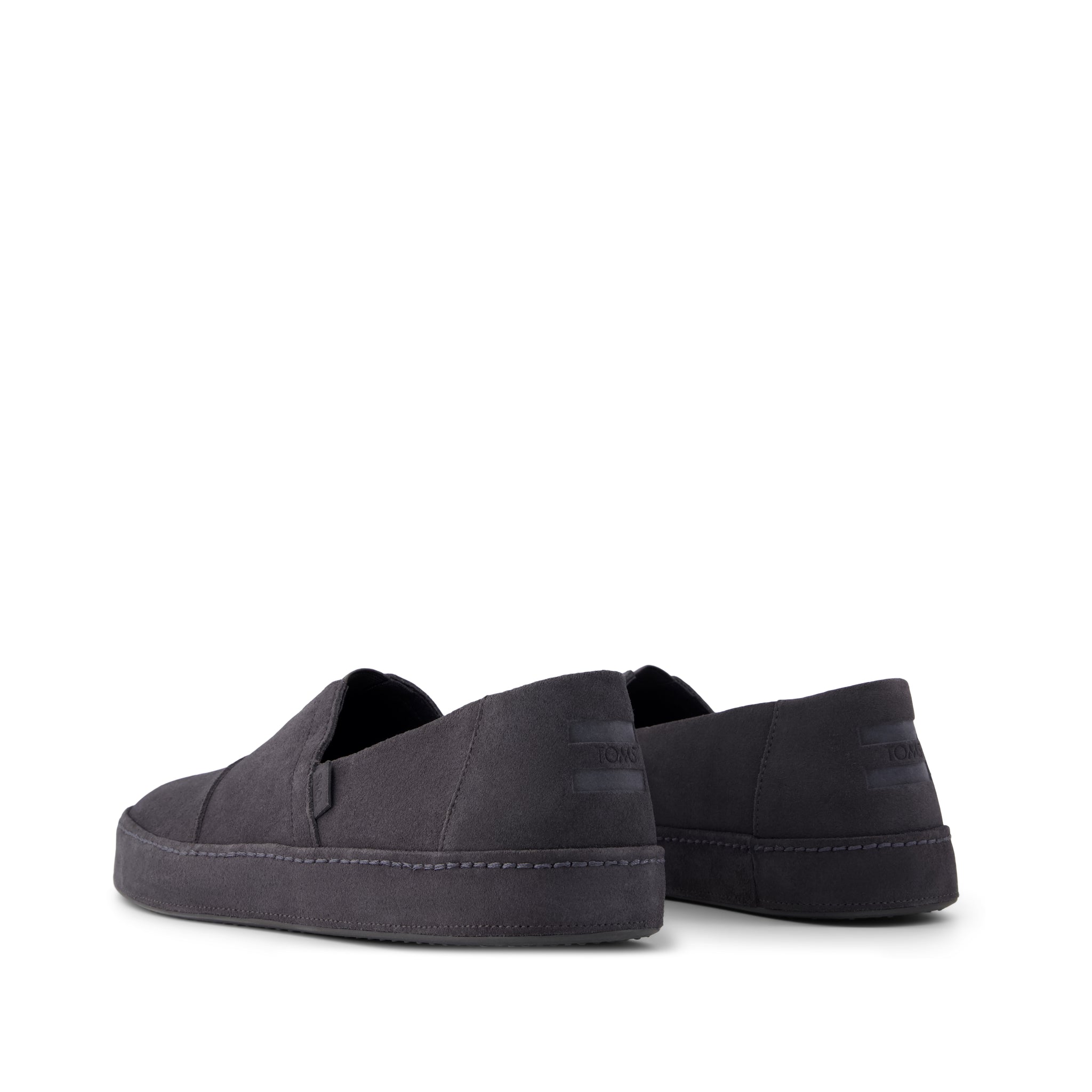 Mens Alpargata Premium Water Resistant Forged Iron Suede - Image 4