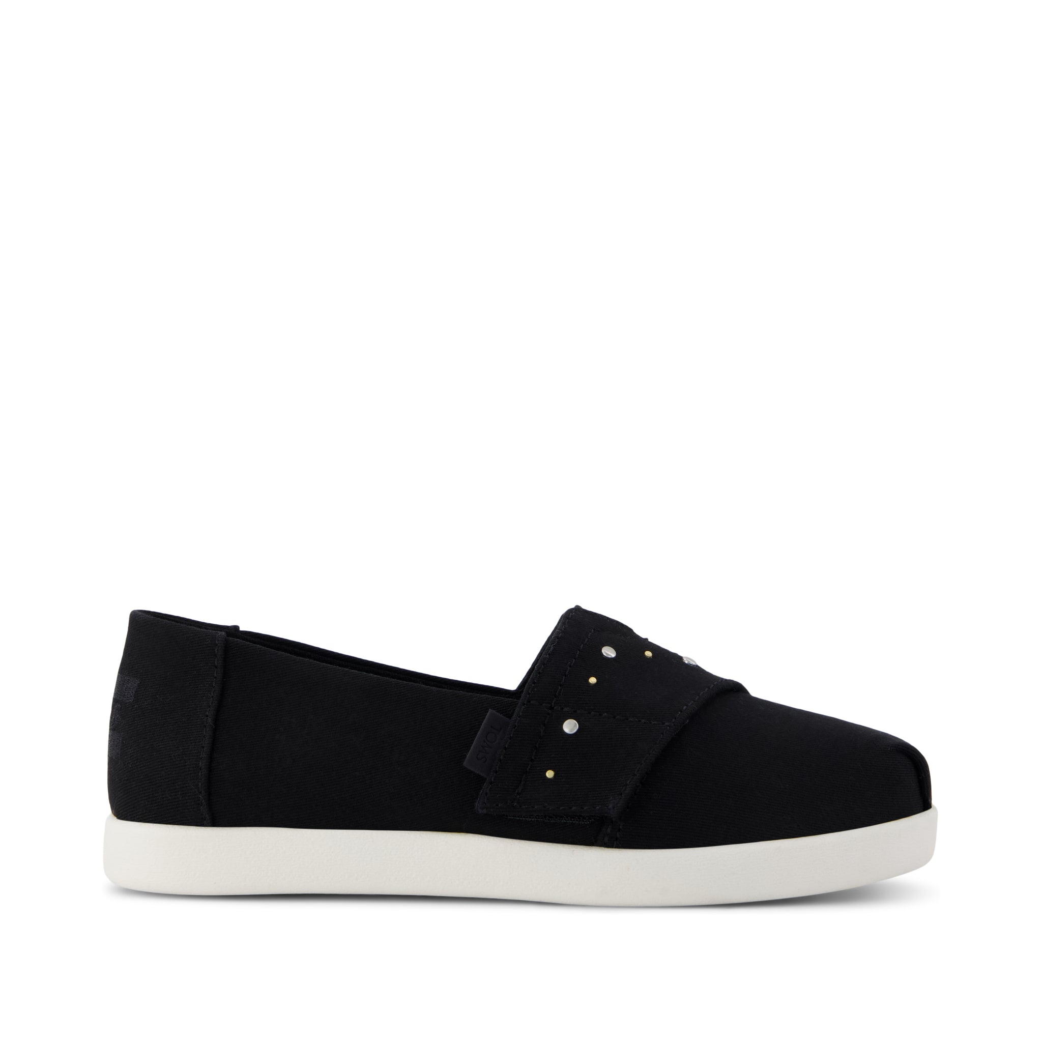 Alpargata Classic Kids Shoe Black Brushed Twill