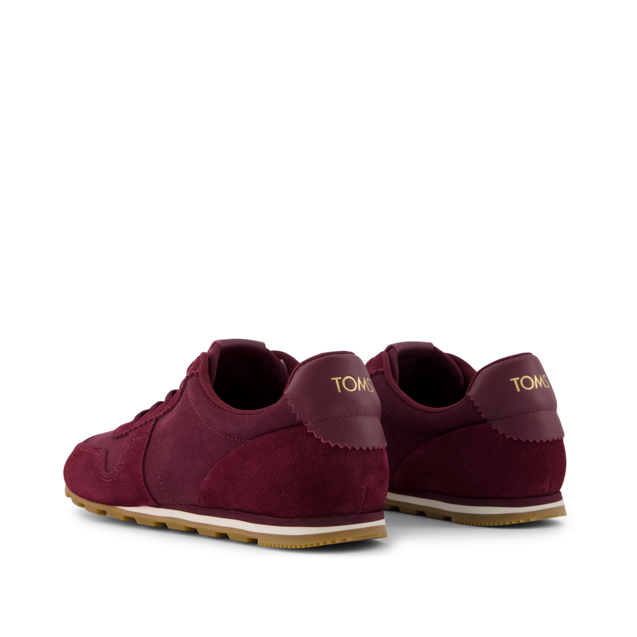 Womens TRVL Lite Palisade Sneaker Water Repellent Burgundy Vintage Twill - Image 4