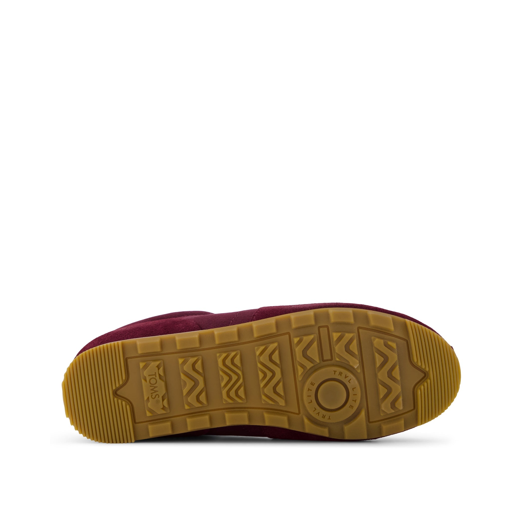 Womens TRVL Lite Palisade Sneaker Water Repellent Burgundy Vintage Twill - Image 5
