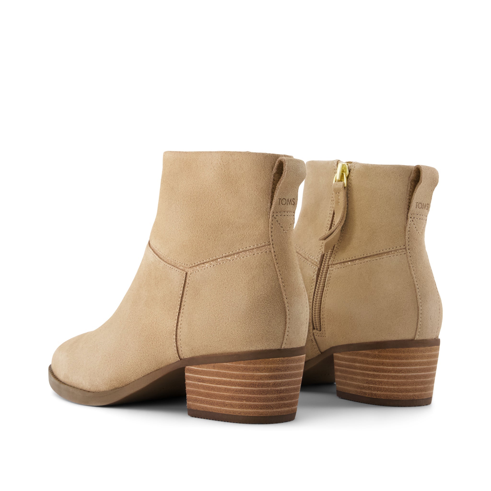 Womens Elia Ankle Boot Water Resistant Taupe Suede - Image 4
