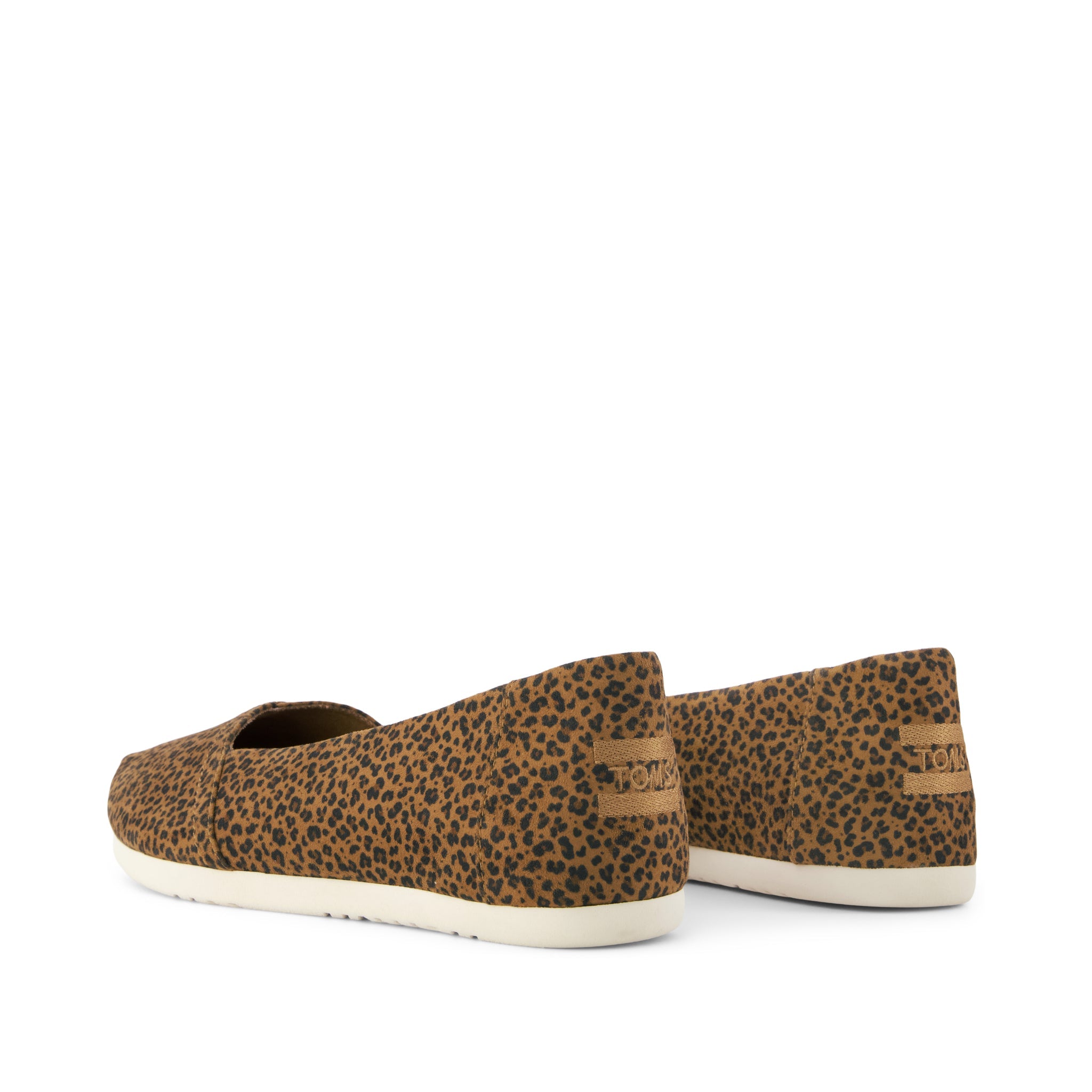 Womens Alpargata Ballet Flat Toffee Leopard Print - Image 4