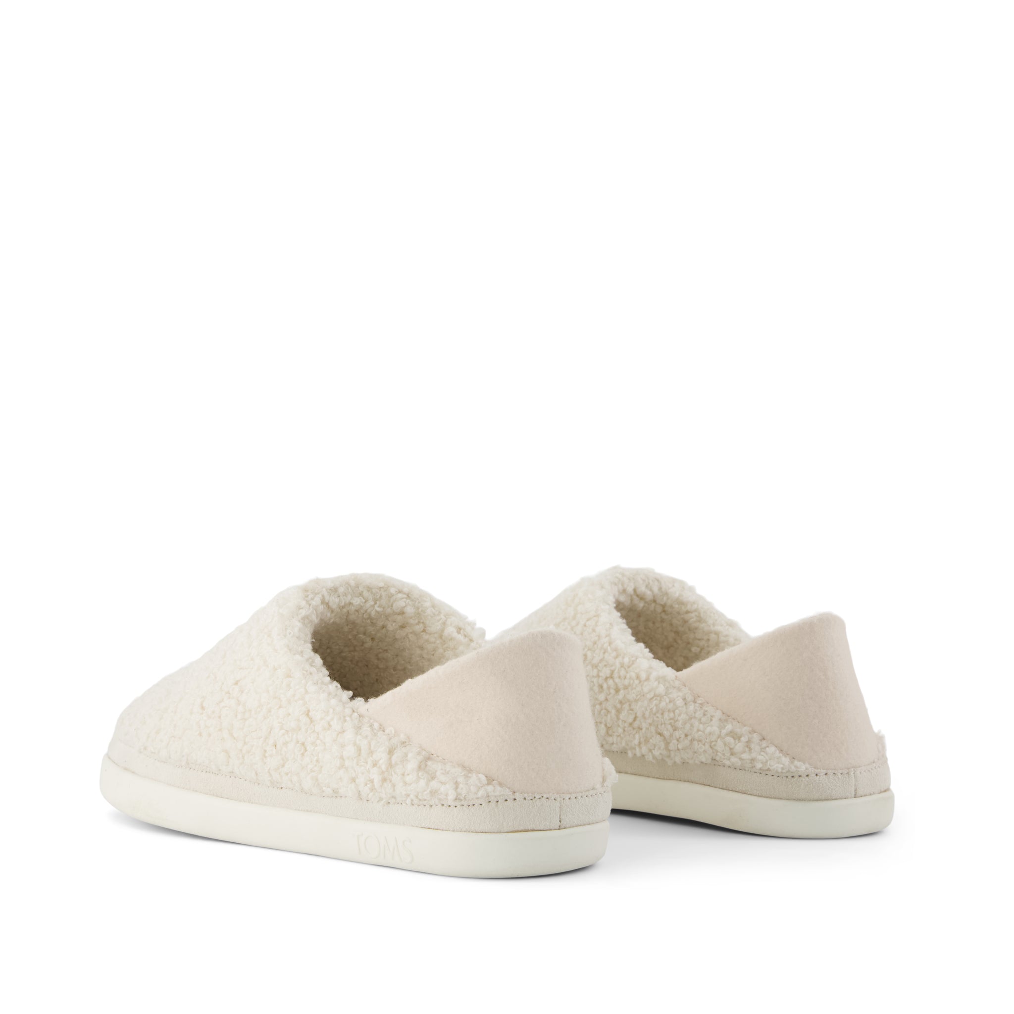 Womens Ezra Convertible Slipper Natural Faux Shearling - Image 4