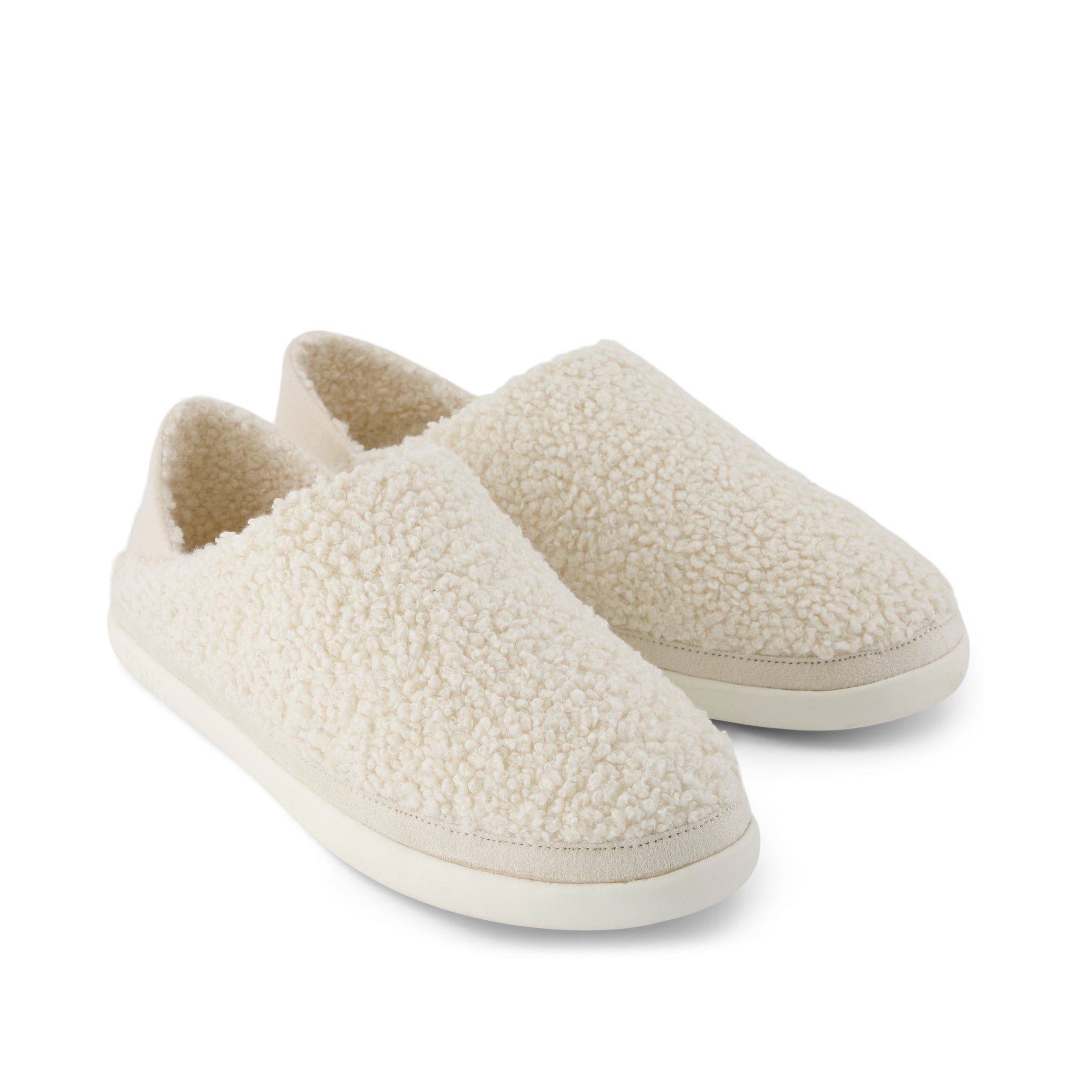Womens Ezra Convertible Slipper Natural Faux Shearling - Image 3