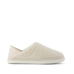 Womens Ezra Convertible Slipper Natural Faux Shearling