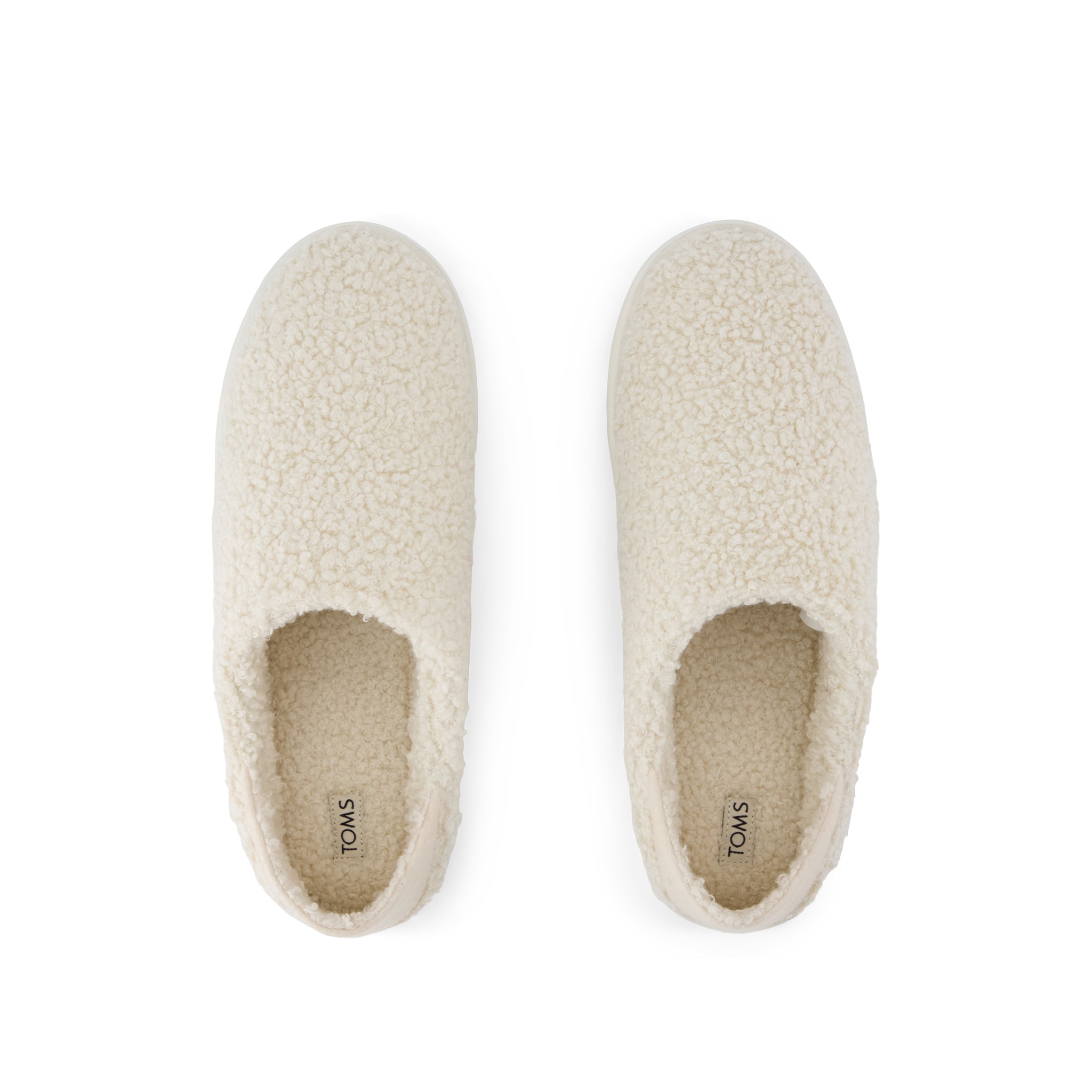Womens Ezra Convertible Slipper Natural Faux Shearling - Image 6