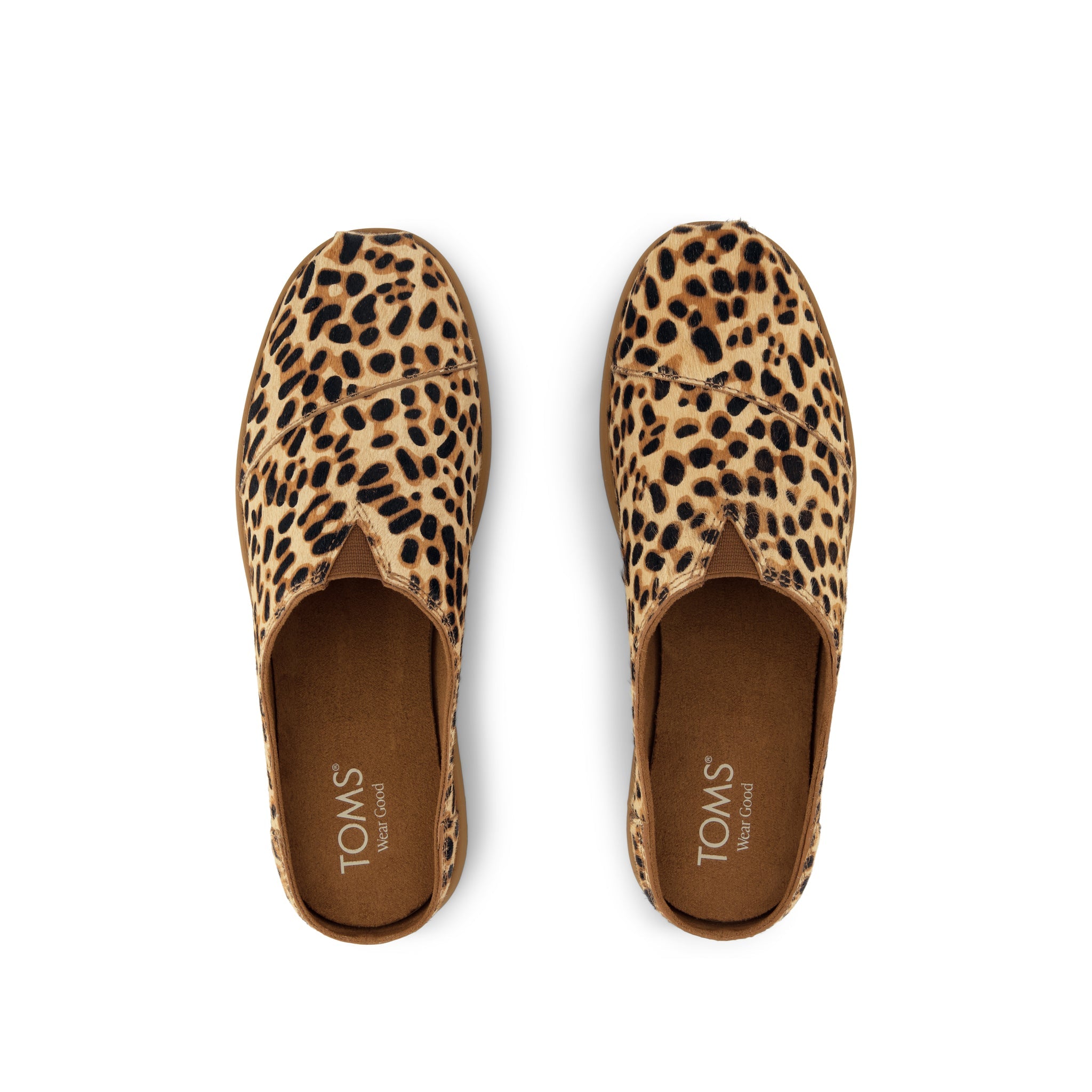 Womens Alpargata Ease Mule Brown Sugar Leopard Print Hair - Image 6