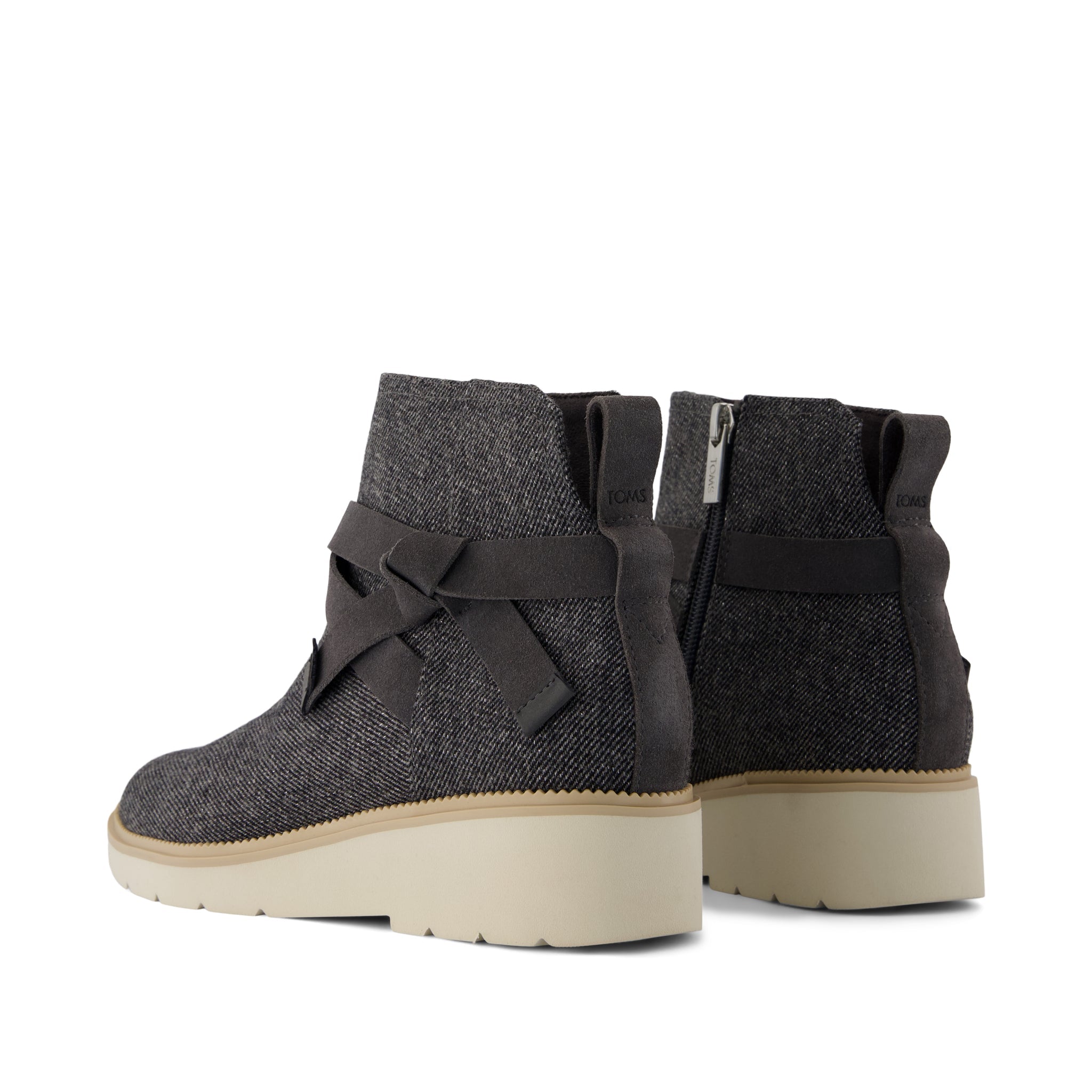 Womens Marlow Boot Water Repellent Forged Iron Shimmer Twill - Image 4