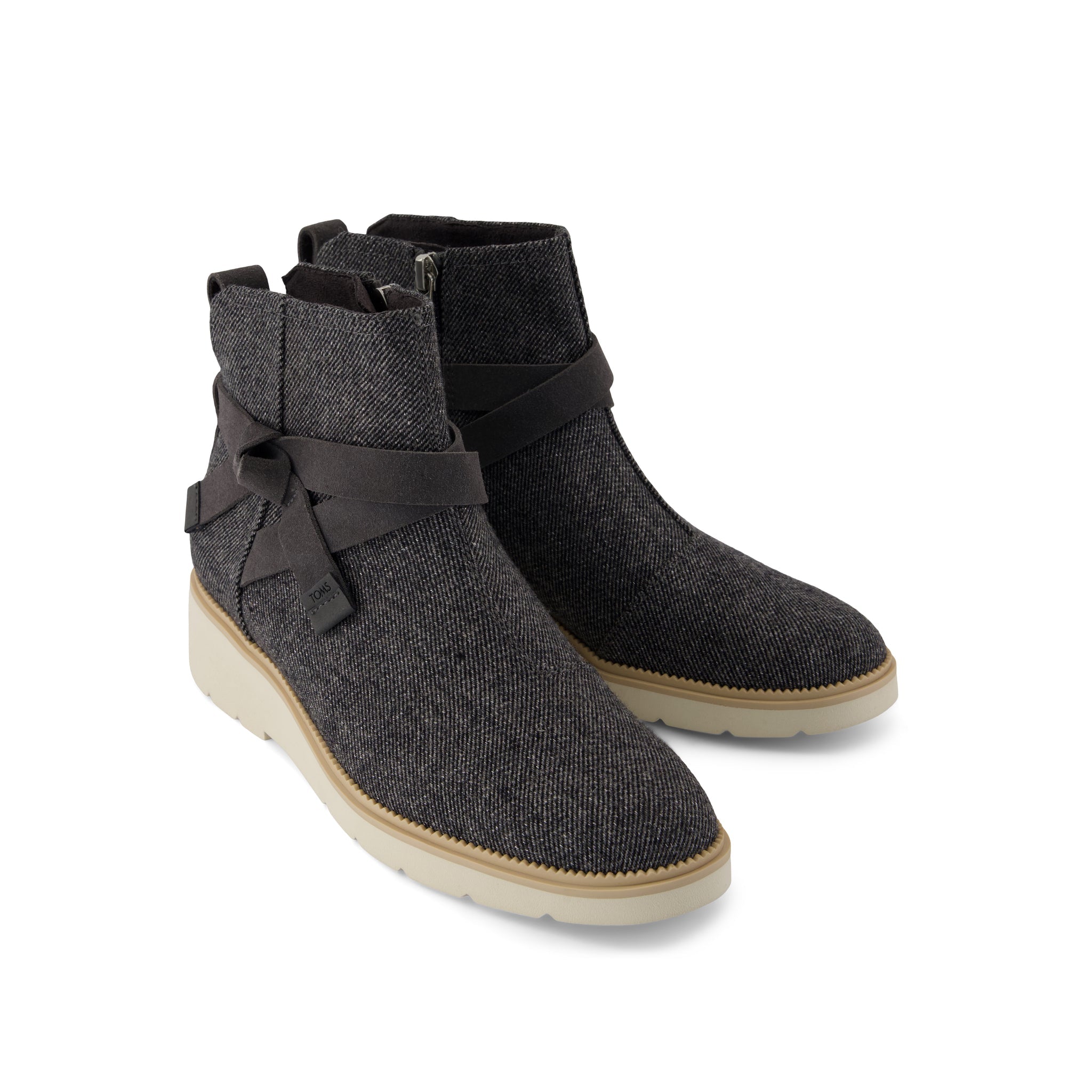 Womens Marlow Boot Water Repellent Forged Iron Shimmer Twill - Image 3