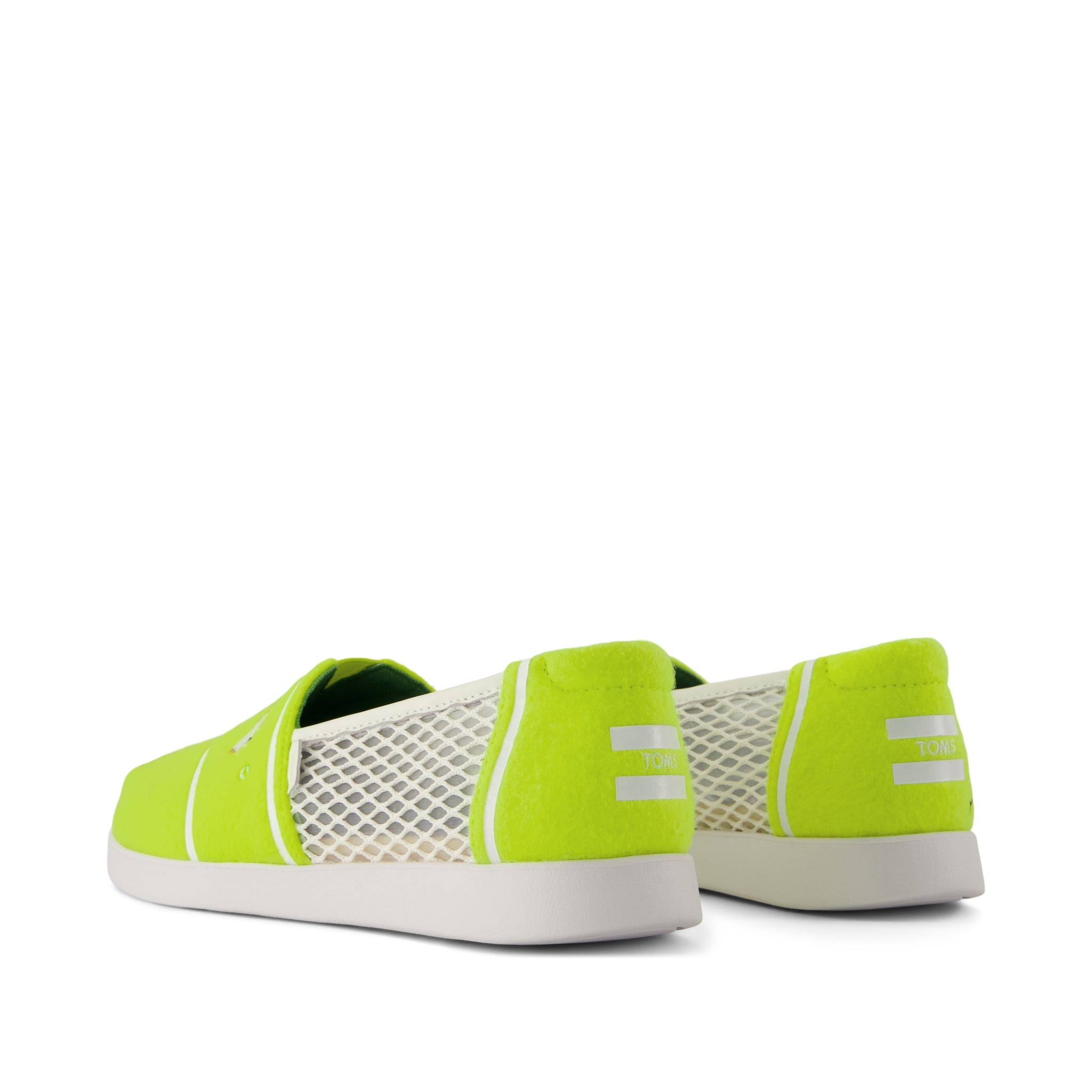 Womens Alpargata Plus Neon Yellow Tennis Felt - Image 5